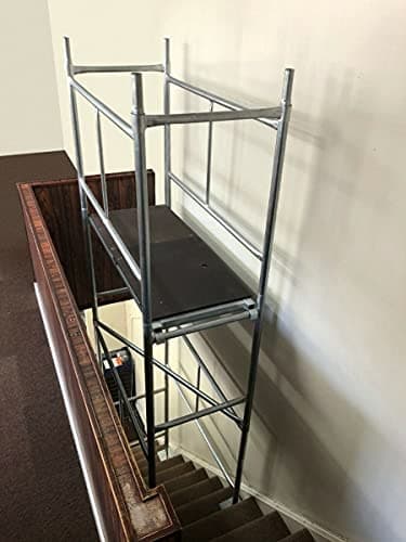 Image of Toptower Classic Scaffolding Tower Stairwell Scaffold Tower with Trapdoor Platform