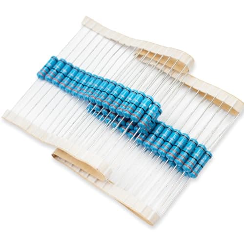 Image of Innfeeltech 50 Pcs 2W 1% Tolerance 3.3 Ohm Metal Film Resistor Resistance for DIY Project and Experiments