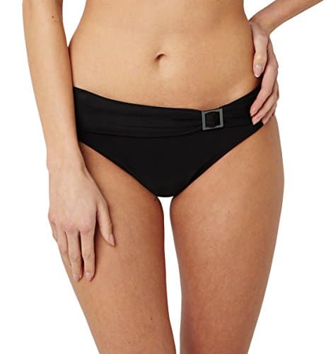 Image of Panache Women Anya Classic Briefs Bikini Bottoms, Black, 8