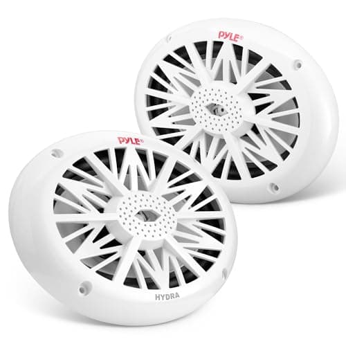 Image of Pyle PLMR692 260W 6x 9 inch 2 Way Marine Speaker - White