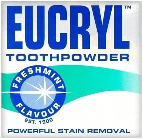 Image of 12 x Eucryl Toothpowder Freshmint Flavour 50g