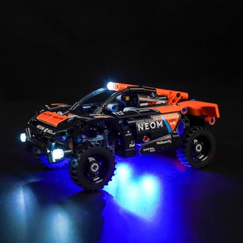 Image of Light Kit for Lego NEOM McLaren Extreme E Race Car, Lighting Set for Lego 42166 Technic NEOM McLaren Extreme E Race Car - Not Include Models, Just Light Kit