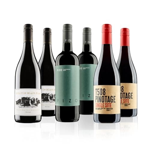 Image of Virgin Wines - Red Wine Gift Selection - 6 Bottles (75cl) - Carinena, Shiraz & Pinotage