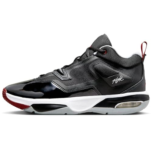 Image of Jordan Stay Loyal 3 Men's Shoes (FB1396-006, Black/White/Wolf Grey/Varsity Red) Size 8, Black/White/Grey/Red, 7 UK