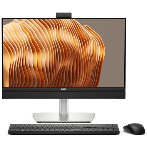 Image of Dell Pro 24 All-in-One Plus Desktop PC QB24250 Intel Core Ultra 7 265 24" Silver