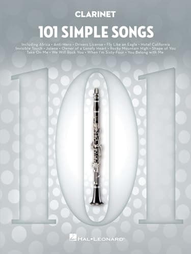 Image of 101 Simple Songs. Clarinet Solo.: For Clarinet