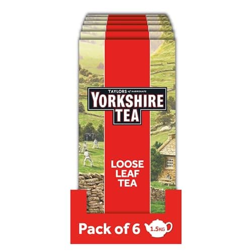 Image of Yorkshire Tea Loose Leaf Tea, Total of 1.5 kg (6 Packs of 250 g)