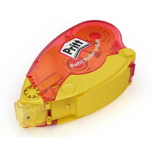 Image of Pritt Glue-It Roller Instant Adhesive Non-Permanent Refillable Precise Mess-Free Transparent Ref 2163008 165378