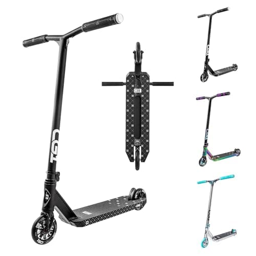 Image of CORE CG1 Stunt Scooter - Stunt Scooters for Kids 8 Years and Up, Beginner to Advanced Tricks Freestyle with 110mm Wheels - Pro Scooters For Teenagers & Kids - Black