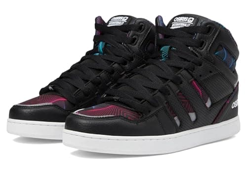 Image of Osiris Men's CHN Skate Shoe, Black/Grey/Pulse, 8 UK