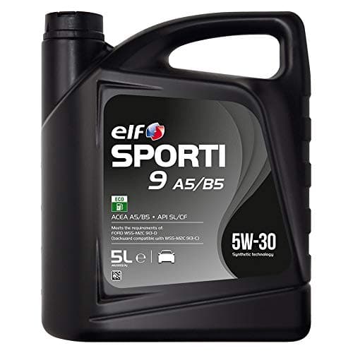 Image of Elf Sporti 9 A5/B5 5w-30 High Performance Engine Oil - 5 Litre