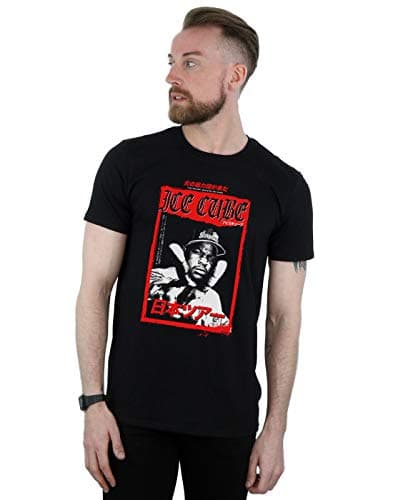 Image of Absolute Cult Ice Cube Men's Kanji Peace T-Shirt Black Medium