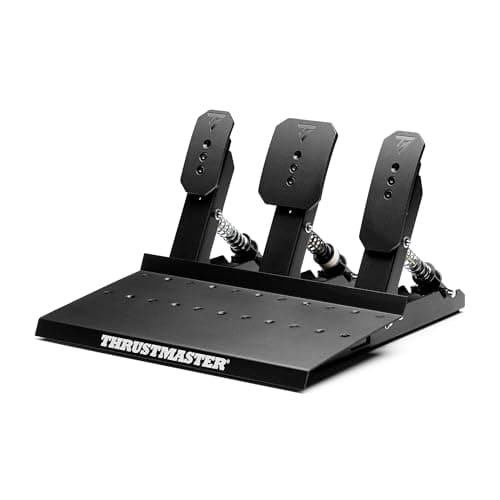 Image of Thrustmaster Raceline Pedals III – Magnetic 3-Pedal Set for Xbox Series X|S, Xbox One, PS5, PS4 and PC, H.E.A.R.T Technology, Includes Adjustable Brake Spring, Multiplatform Sim Racing