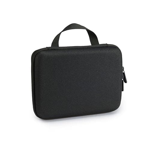 Image of Amazon Basics Medium GoPro and Action Cameras Protection Case with Internal Foam, Portable & Lightweight, 9.0 x 7.0 x 2.5 inches, Solid, Black