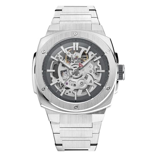 Image of Alpina Men's Analog Automatic Watch with Stainless Steel Strap AL-520GSKT3AE6B