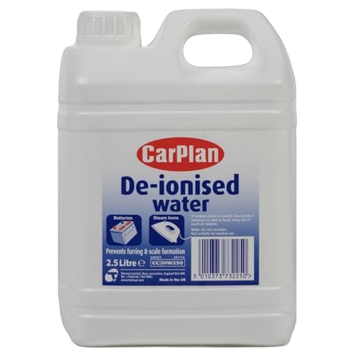 Image of CarPlan De-Ionised Water 2.5L - Prevents Furring & Scale Formation