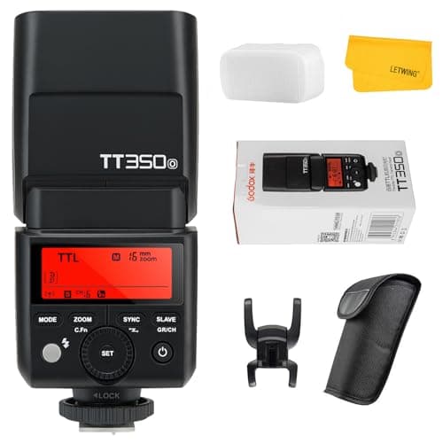 Image of Godox TT350o 2.4G HSS 1/8000s TTL GN36 Camera Flash Speedlite for Olympus/Panasonic Mirrorless Digital Camera