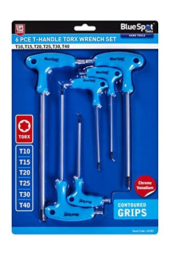 Image of Blue Spot Tools 12183 6 Piece T Handle Torx Screwdrivers