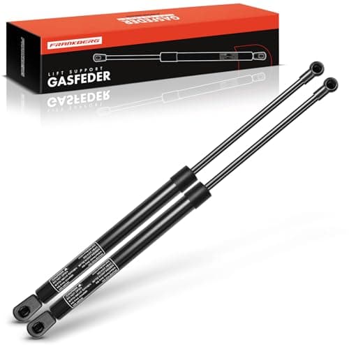 Image of Frankberg 2x Gas Strut Tailgate Left and Right Compatible With Golf MK V All Engine Hatchback 2003-2008 Replace# 1K6827550F