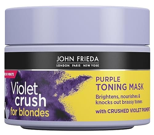 Image of John Frieda Violet Crush Purple Toning Hair Mask for Blonde Hair 250 ml