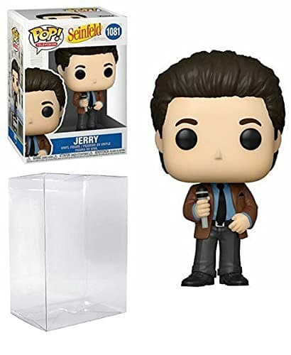 Image of Jerry Seinfeld Doing Stand Up Pop #1081 Pop TV: Seinfeld Vinyl Figure (Bundled with EcoTek Protector to Protect Display Box)