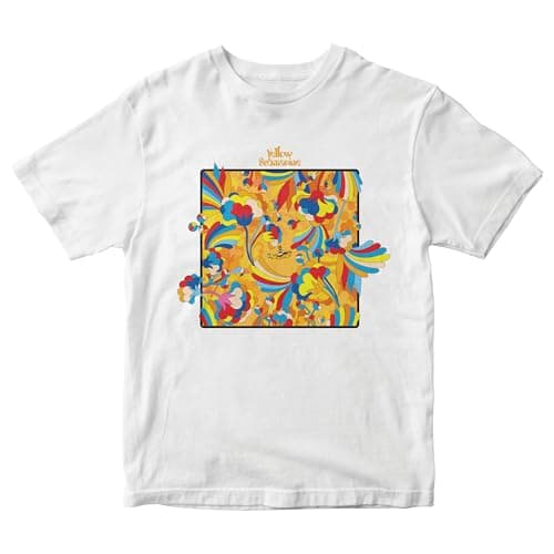 Image of D'Addario Beatles Yellow Submarine T-Shirt, Primrose, X-Large