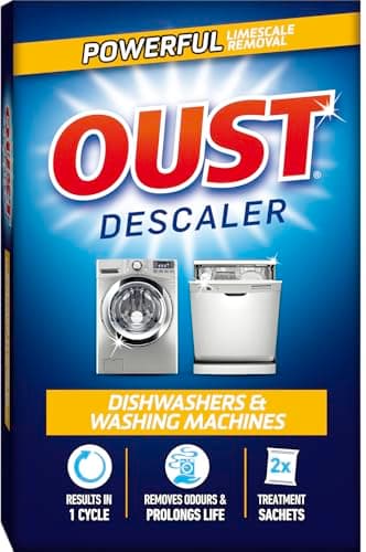 Image of Oust Dishwasher and Washing Machine, Descaler, 2 x 75 g