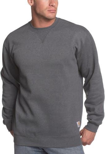 Image of Carhartt Men's Crewneck Midweight Sweatshirt K124 - Grey -