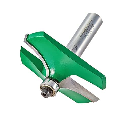 Image of Trend CraftPro Bearing Guided Thumb Mould Router Cutter, 1/2 Inch Shank with 44mm Radius, Carbide Tipped, C190X1/2TC