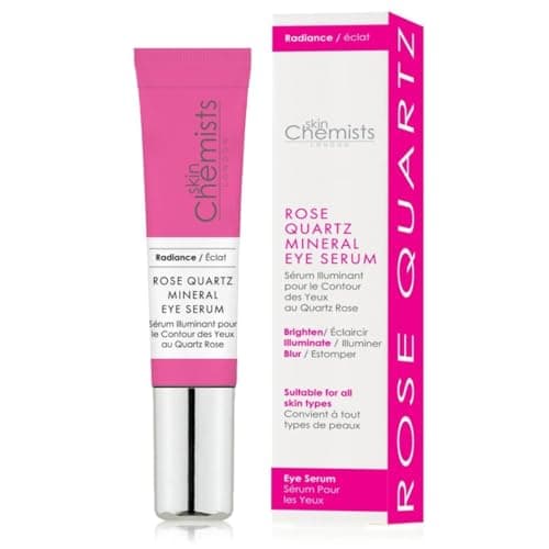 Image of skinChemists Rose Quartz Mineral Eye Serum 15 ml