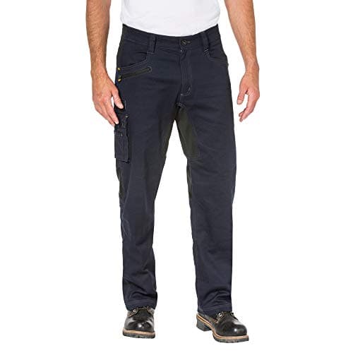 Image of Caterpillar Men's Operator Flex Trouser Work Utility Pants, Navy, 34W x 30L