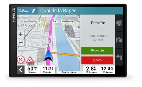 Image of Garmin DriveSmart 86,GPS Sat Nav, 8" Display, Map Updates for UK, Ire and Full Europe, Live Traffic via app,Bluetooth Hands-free Calling,Voice Commands/Smart Features,