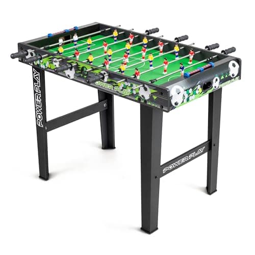 Image of Power Play 3ft Stand Up Football Games Table, Kids Football Game, Arcade Game for Kids with Ergonomic Handles, Outdoor Indoor Use