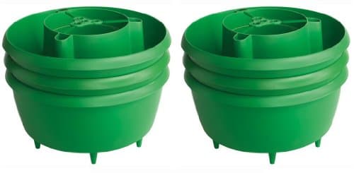 Image of Two Wests & Elliott Plant Halos - Pack 6, Green