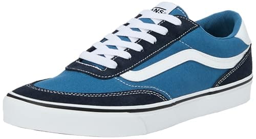 Image of Vans Men's Brooklyn LS Sneakers Blue and Navy 9