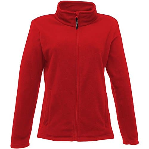 Image of Regatta Women's Micro Full Zip Fleece - Size 14 - Classic Red