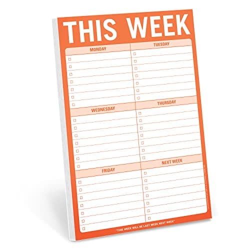 Image of Knock Knock This Week Pad