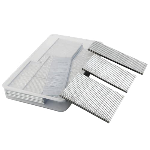 Image of CESFONJER 25-50 mm T-Shape Head Style Brad Nails, Straight Brad Nails Finish Nails for Nail Gun (1140 Box)
