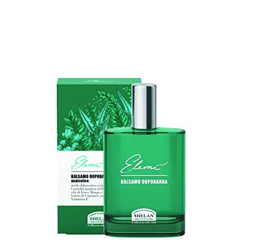 Image of Helan, Elemi Non-Alcoholic Men's Aftershave Balm, Moisturizing and Regenerating, Gentle on Facial Skin, Gentle After-Shave Against Razor Irritation, Non-Greasy, 75 ml - Made in Italy