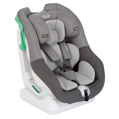 Image of Graco Extend LX R129 Convertible Car Seat, Rearward Facing for Longer from Birth to Approx. 4 Years (40-105cm). Forward Facing from 15 Months to Approx. 4 Years (76-105cm), Frost Gray Fashion