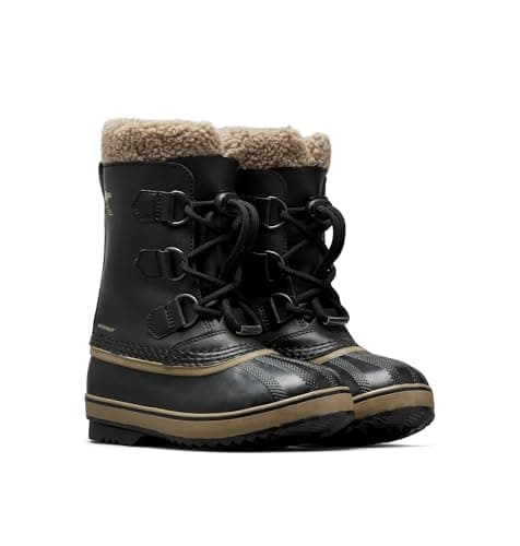 Image of Sorel Yoot Pac Tp Boot Wp Unisex Kids Waterproof Snow Boots, Black 2024, 3.5 UK