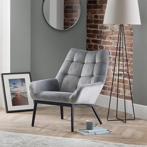 Image of Julian Bowen Lucerne Chair, Grey