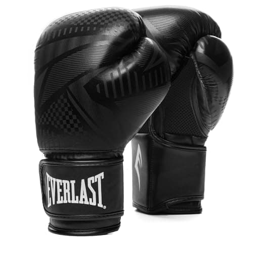 Image of Everlast Unisex Spark Boxing Gloves Black Geo 12oz