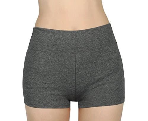 Image of iLoveSIA Womens Knickers Yoga Gym Pants Stretch Boy Shorts Grey XL