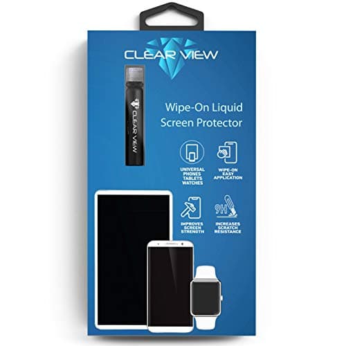 Image of CLEARVIEW Liquid Glass Screen Protector for All Smartphones Tablets and Watches Wipe On Nano Protection for Up To 4 Devices - Bottle