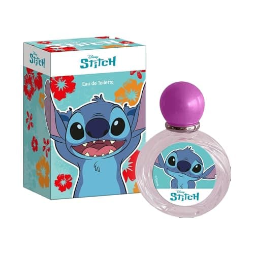 Image of Disney Stitch Eau De Toilette Natural Perfume - Long-Lasting EDT Perfume for Kids and Adults - Playful and Vibrant Scent - Best Gift for Children, 50ml