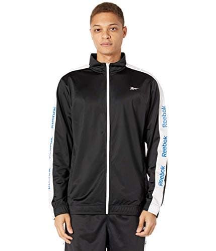 Image of Reebok Training Essentials Linear Logo Track Jacket Black MD