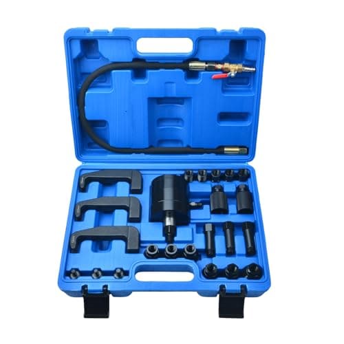 Image of Zoomtools 24 Pcs Professional Pneumatic Diesel Injector Puller Set, Air Vibration Injector Removal Tool Kit
