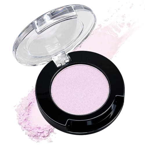 Image of Soft Lilac Single Eyeshadow, High Silky Powder, Long-Lasting Waterproof Eye Makeup, Smooth Blendable Formula for Brightening, Fresh-Looking & Everyday Lavender Eye Looks