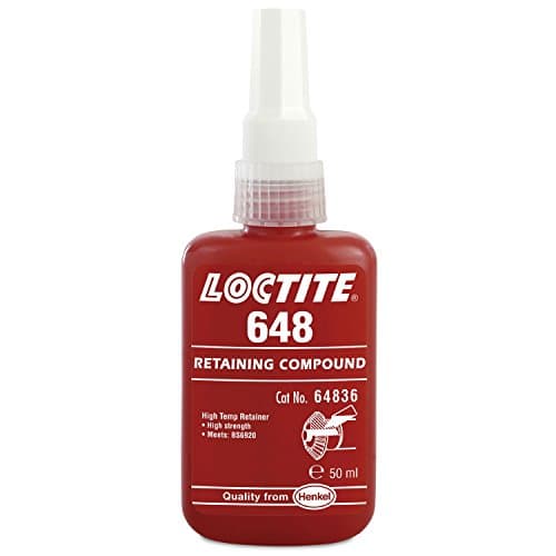 Image of Loctite 648 Retaining Compound 50 Ml Bottle